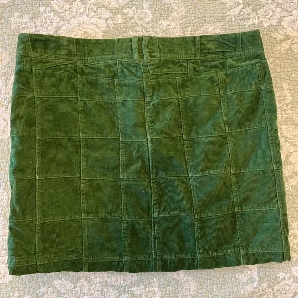 Ann Taylor Loft Corduroy Patchwork Skirt - Picture 2 of 4